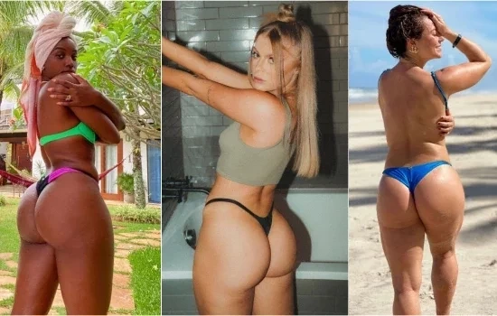 Musas! Conheça as famosas que possuem os bumbuns mais cobiçados do Brasil