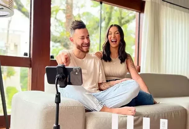 Bianca Andrade e Fred 