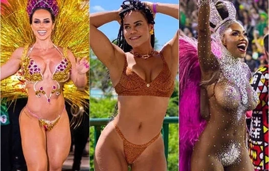 Rainhas de bateria das Escolas de Samba de São Paulo vão arrasar