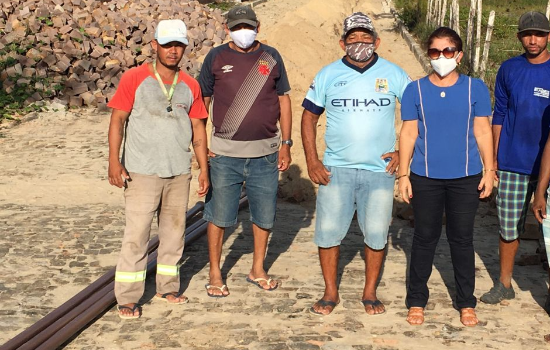 Prefeitura expande abastecimento de água do Residencial Alvorada