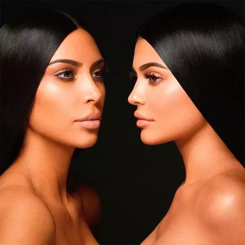 Kylie Jenner e Kim Kardashian