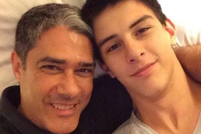 William Bonner e Vinícius Bonemer