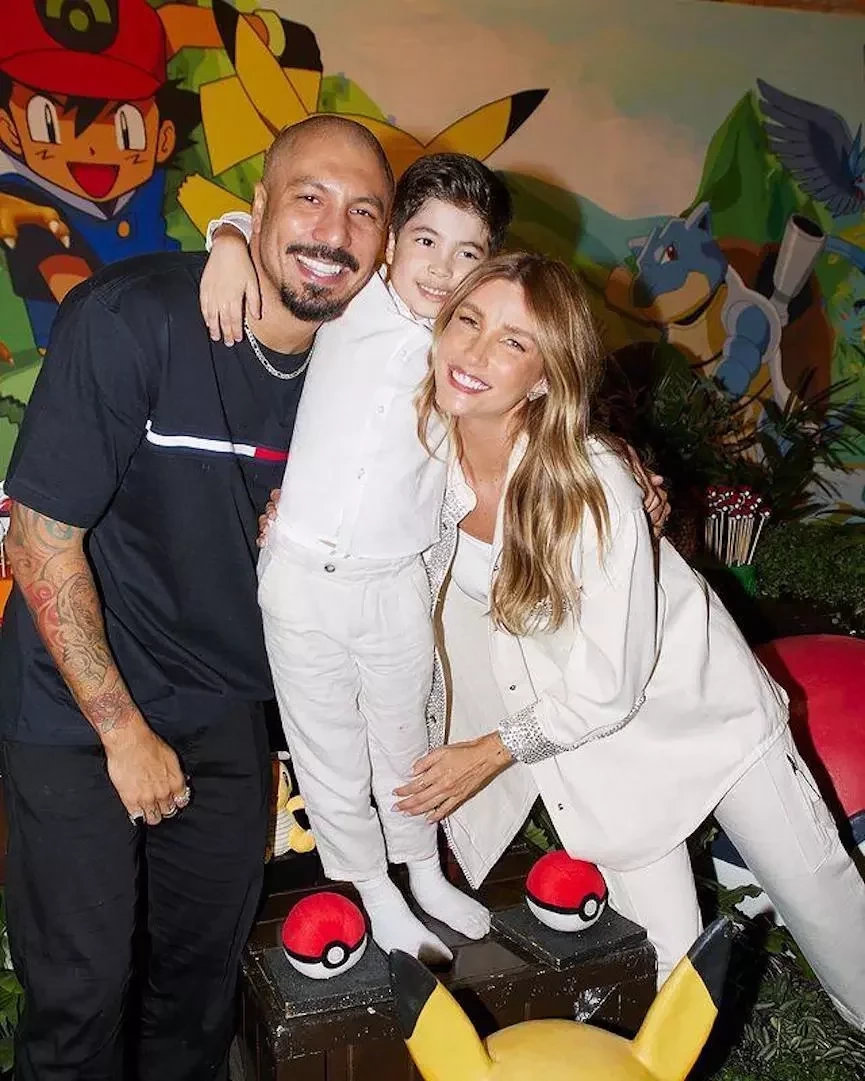 Aline Gotschalg e Fernando