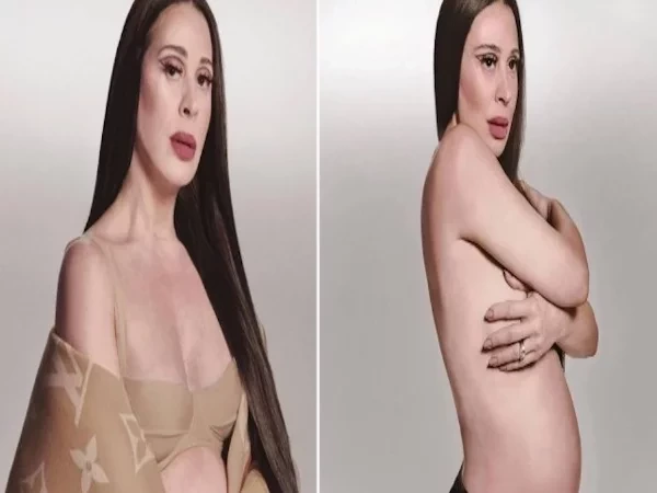 Grávida aos 55 anos, Cláudia Raia faz ensaio de topless e fala de mudanças