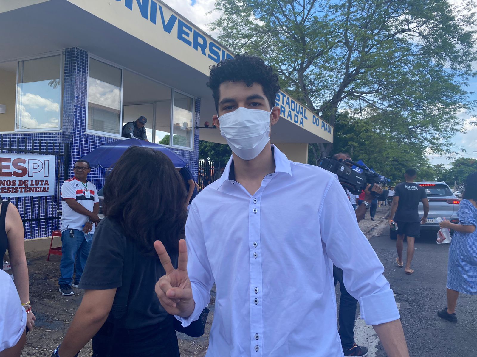 Estudante revela tranquilidade para o 1º dia de prova do Enem - Foto: Ananda Soares