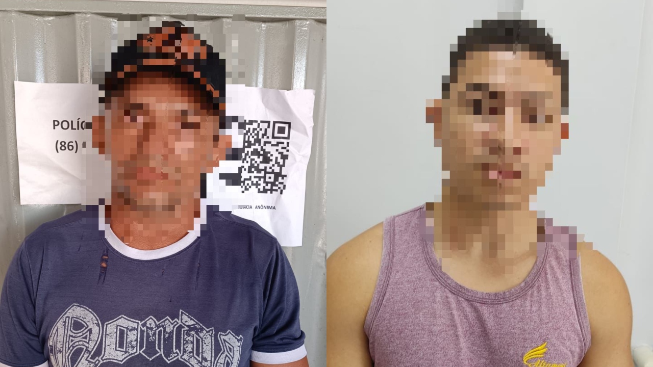 Dois foragidos da justiça são presos durante operação Enem 2022 no Piauí (Foto: Reprodução)