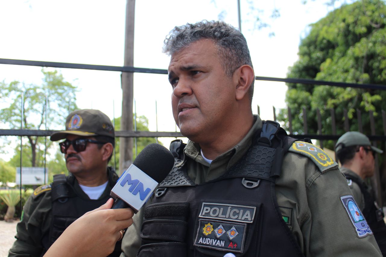 Major Audivan Nunes, Coordenador da Força Tarefa (Foto: Ananda Soares/ Meio Norte)