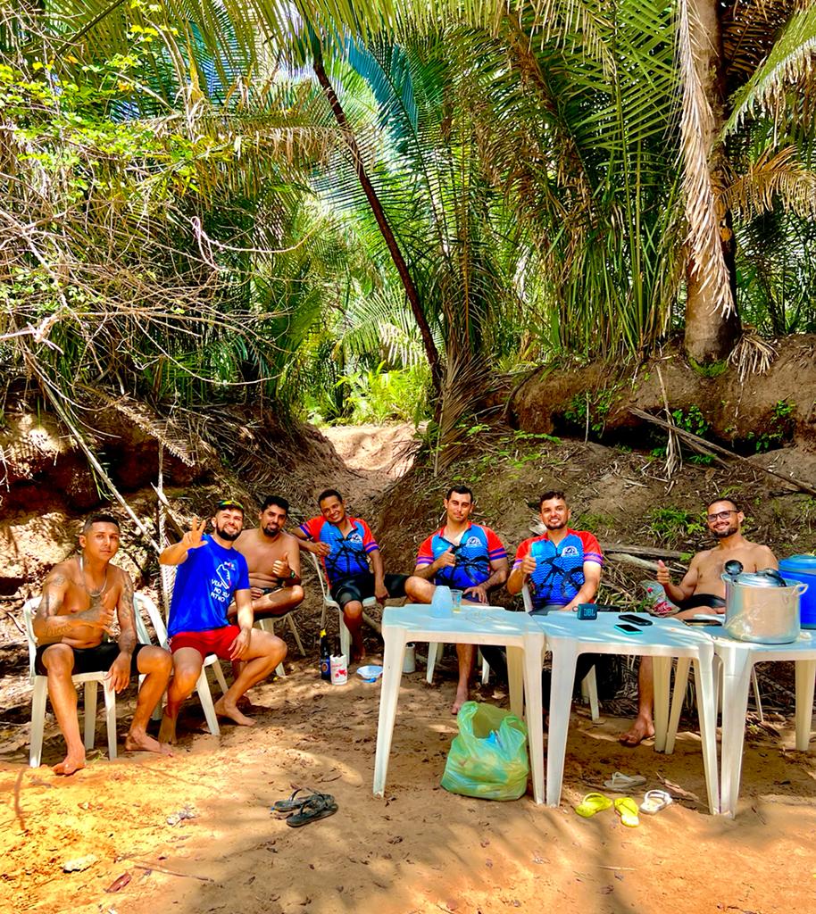 Passeio ciclístico reúne turistas em Monsenhor Gil com parada no Poço Azul  - Imagem 4
