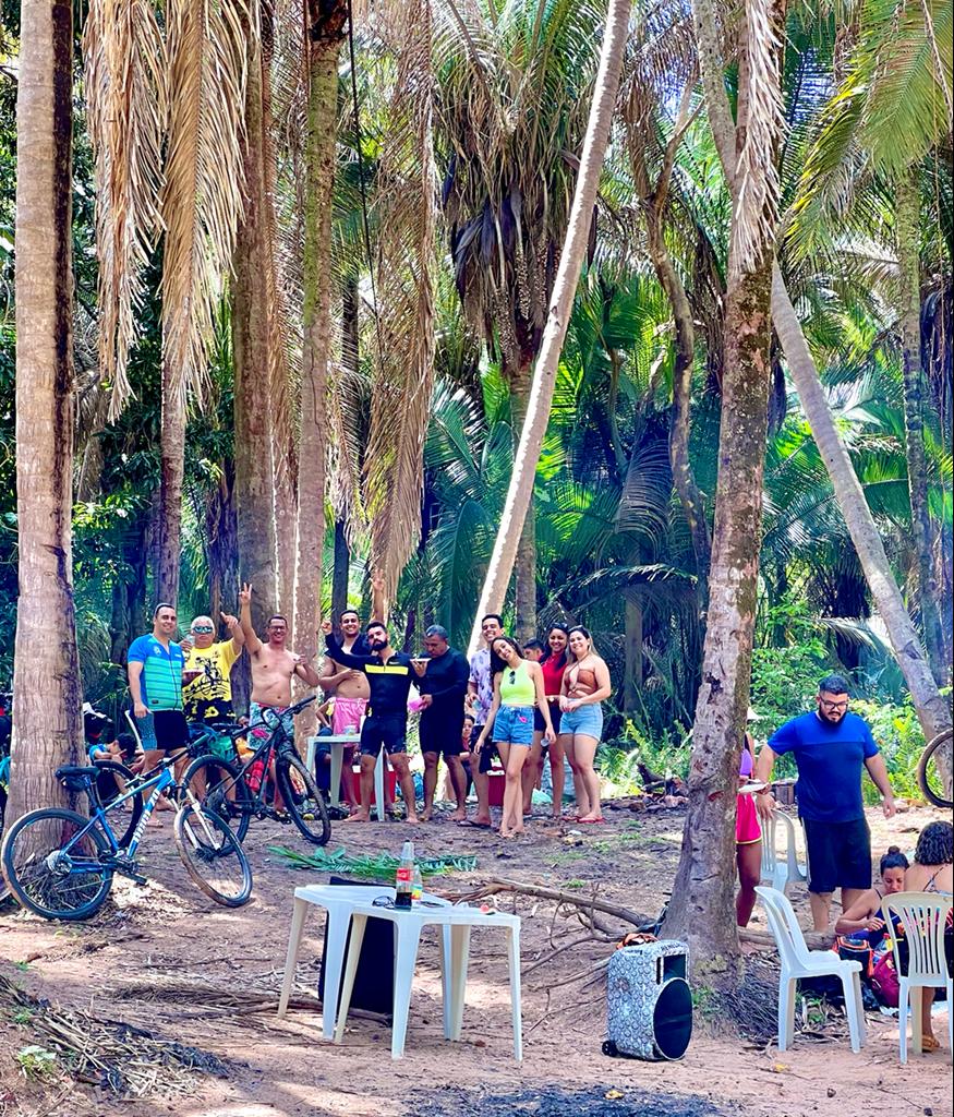 Passeio ciclístico reúne turistas em Monsenhor Gil com parada no Poço Azul  - Imagem 16