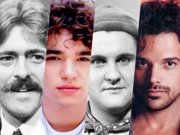 Dez antes e depois de atores que não são galãs, mas as mulheres suspiram