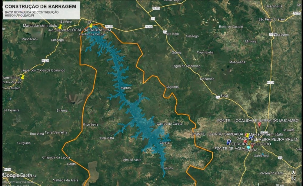 Projeto de construção de barragem  é entregue ao senador Marcelo Castro - Imagem 2