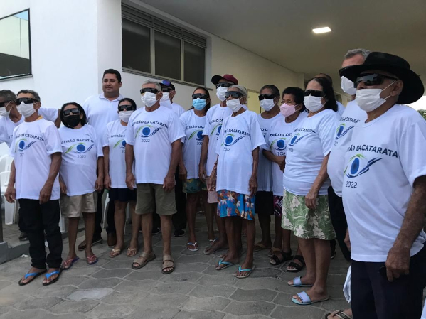 Secretaria de Saúde realiza “Mutirão de Cirurgia de Catarata”.