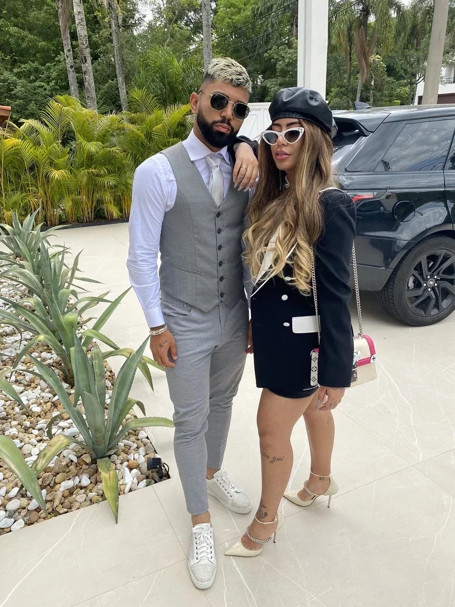 Gabigol  e Rafaella Santos