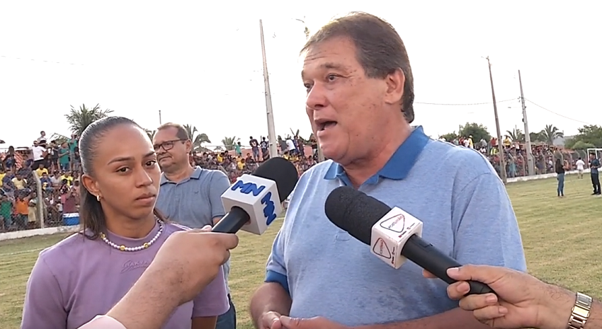 Gustavo Medeiros, prefeito de União (Reprodução)