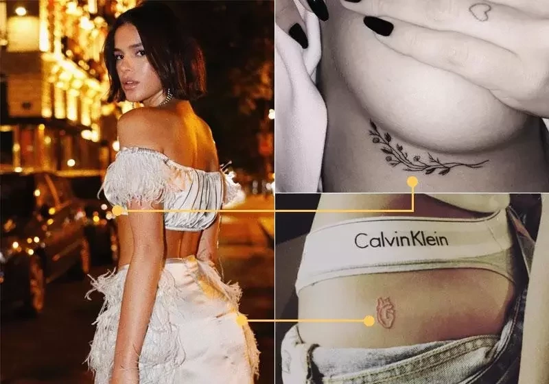 Além de Bruna Marquezine! 10 famosas que têm tatuagens em regiões íntimas - imagem 110049