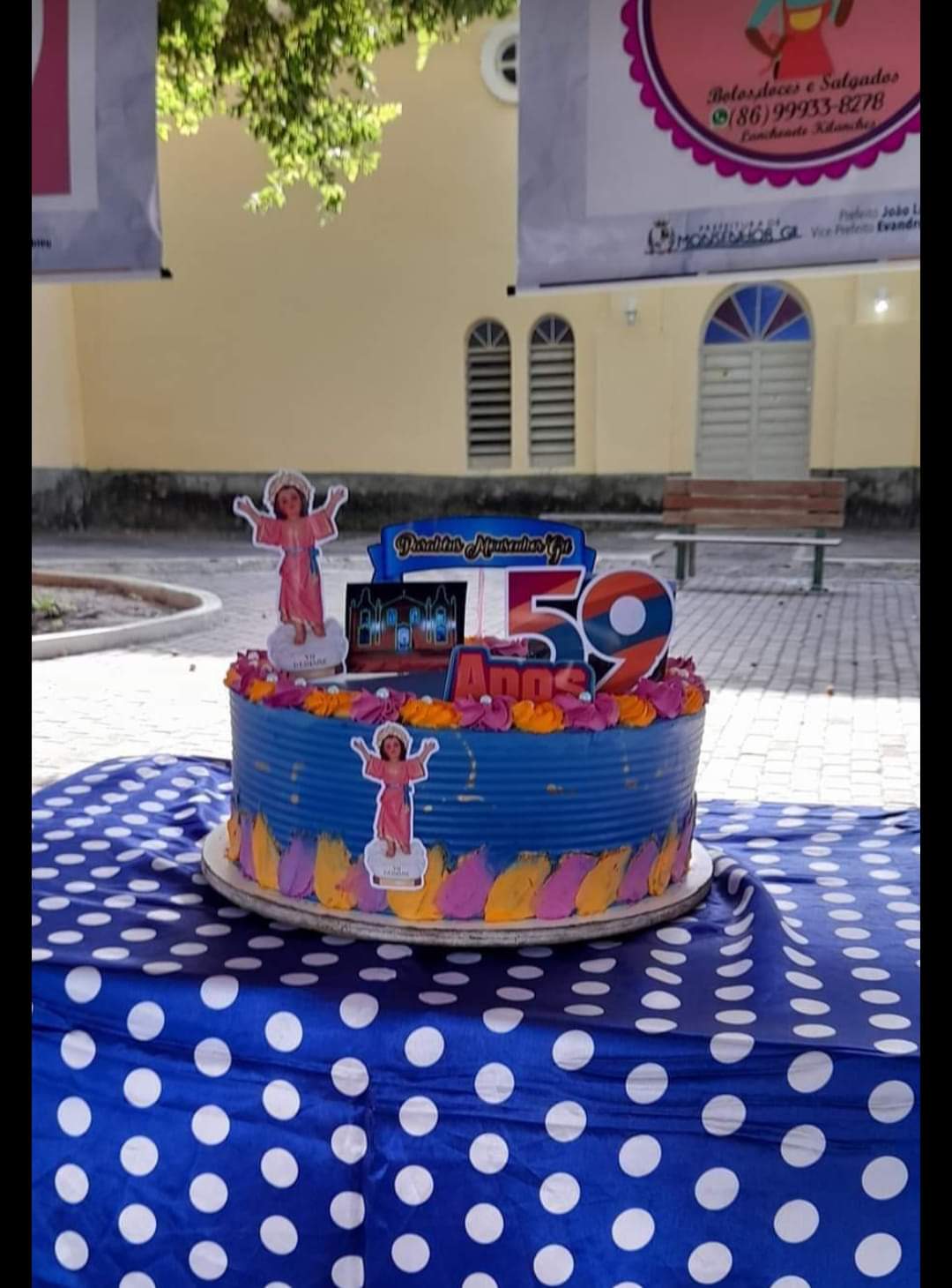09 Bolos Confeitados para festejar o aniversário de Monsenhor Gil  - Imagem 11