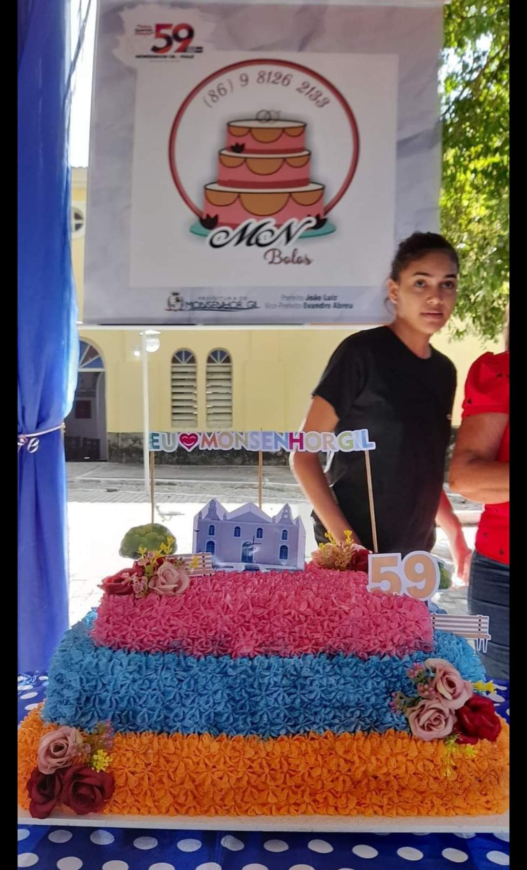 09 Bolos Confeitados para festejar o aniversário de Monsenhor Gil  - Imagem 12