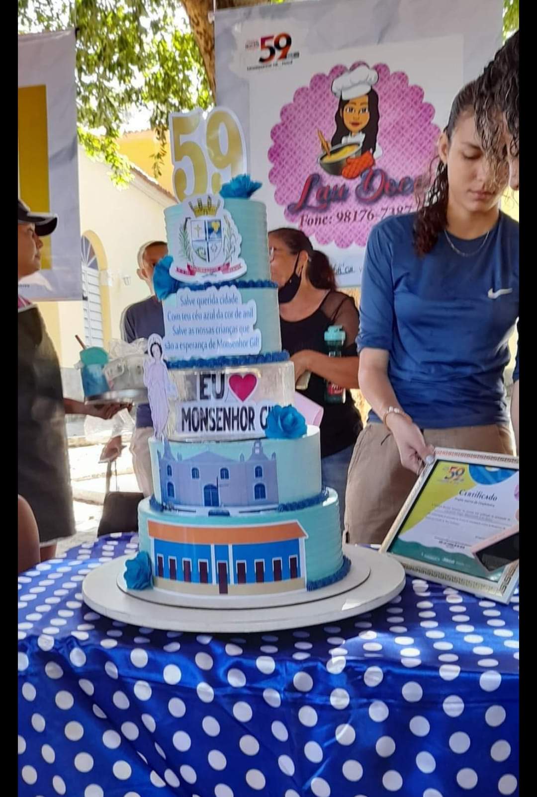 09 Bolos Confeitados para festejar o aniversário de Monsenhor Gil  - Imagem 13