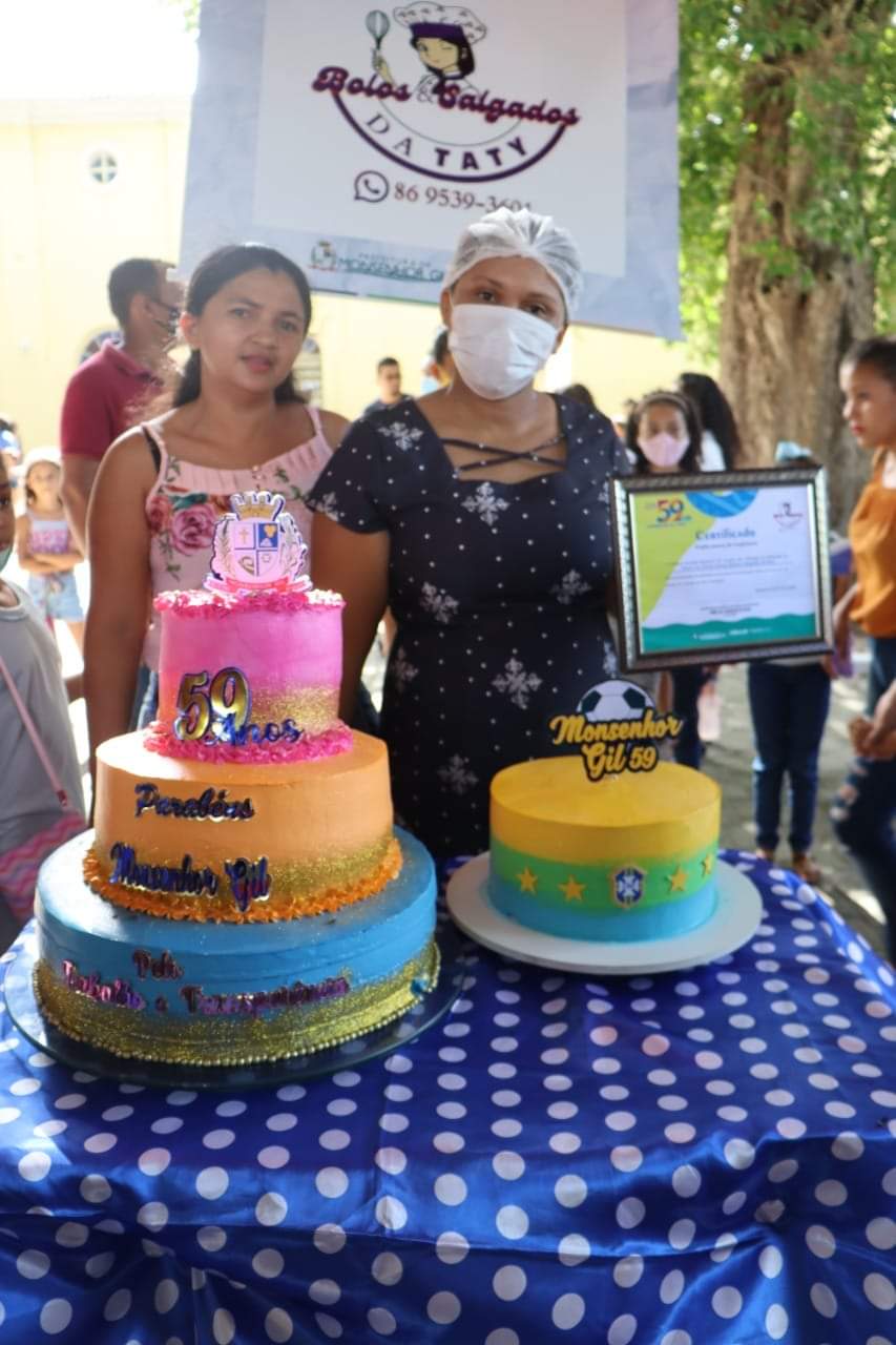 09 Bolos Confeitados para festejar o aniversário de Monsenhor Gil  - Imagem 8