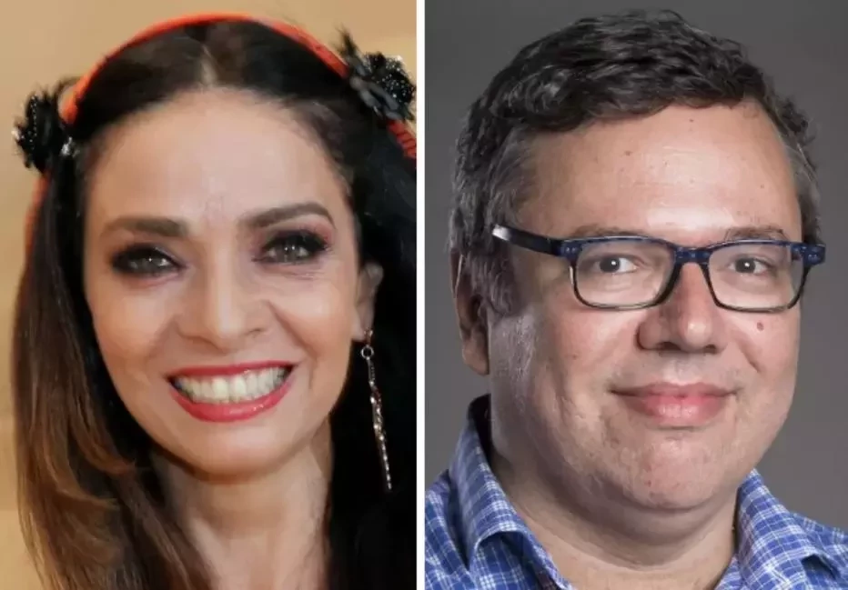 Claudia Ohana e João Emanuel Carneiro 