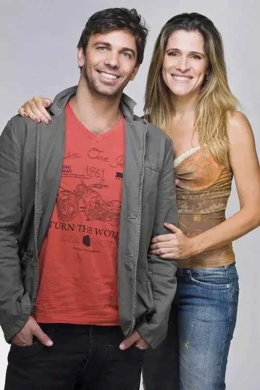 Ingrid Guimarães e Marcelo Faria