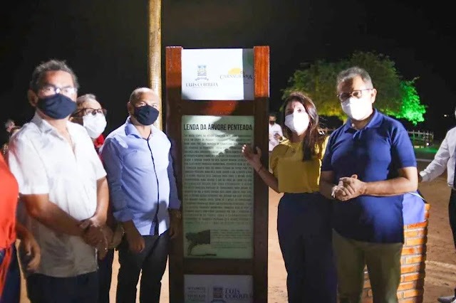 Luis Correia inaugura revitalização do entorno da Árvore Penteada - Imagem 2