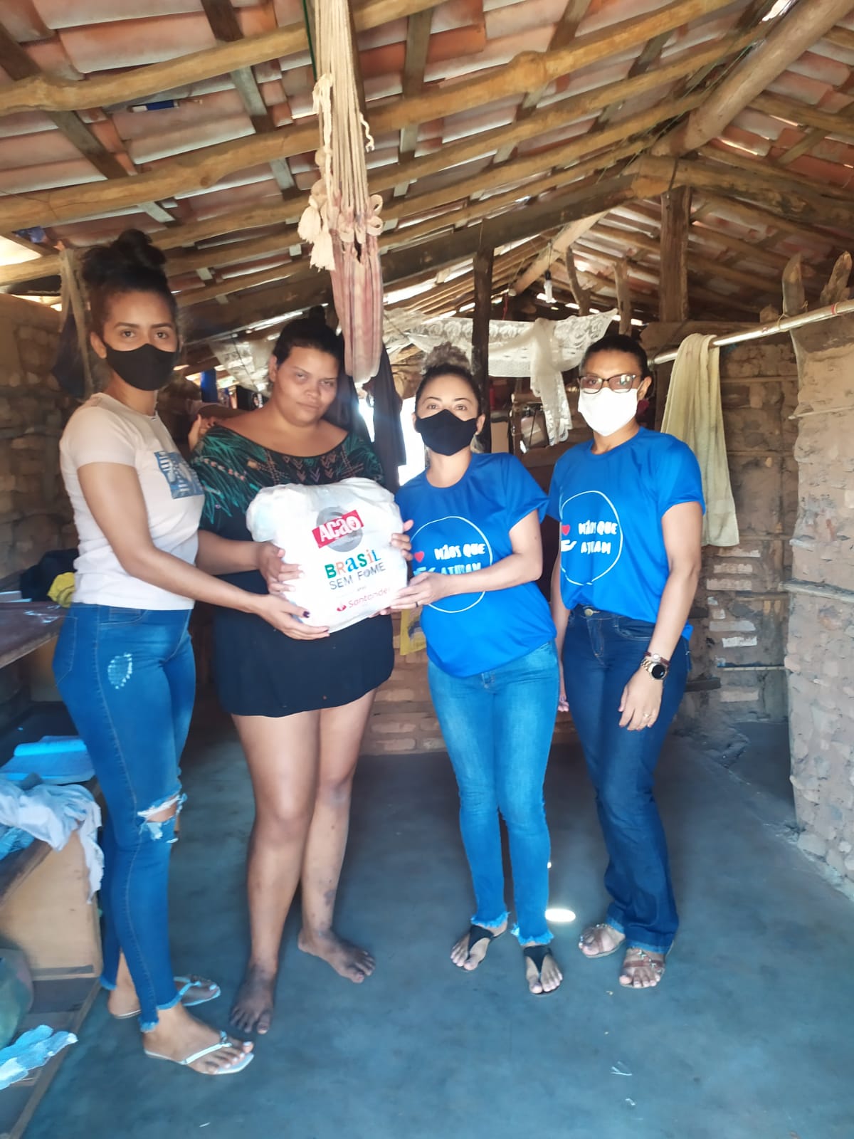 Famílias vulneráveis são beneficiadas com o Projeto Mãos que Ajudam