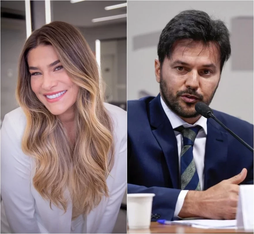 Priscila Fantin e Fábio Faria