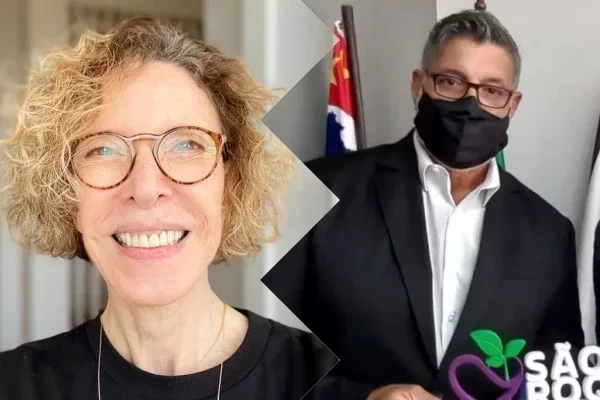 Alexandre Frota e Marília Gabriela