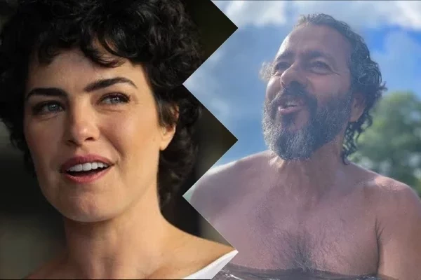 Ana Paula Arósio e Marcos Palmeira