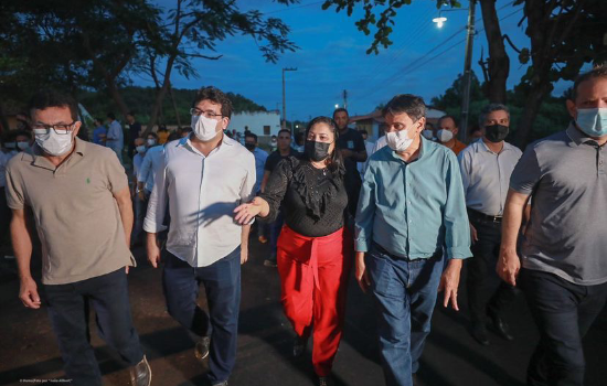 Governador inaugura polo da UAPI, e visita obras em Manoel Emídio