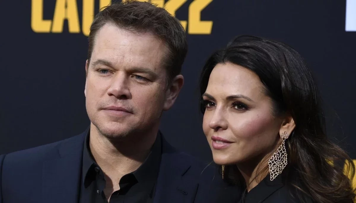 Matt Damon e Luciana Barroso