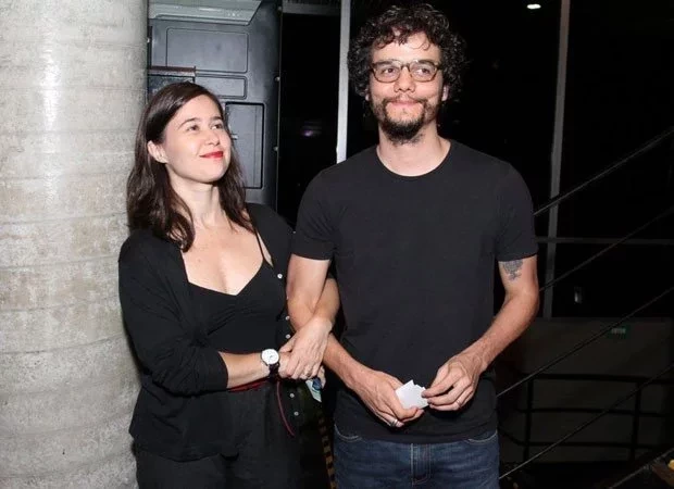 Wagner Moura e Sandra Delgado