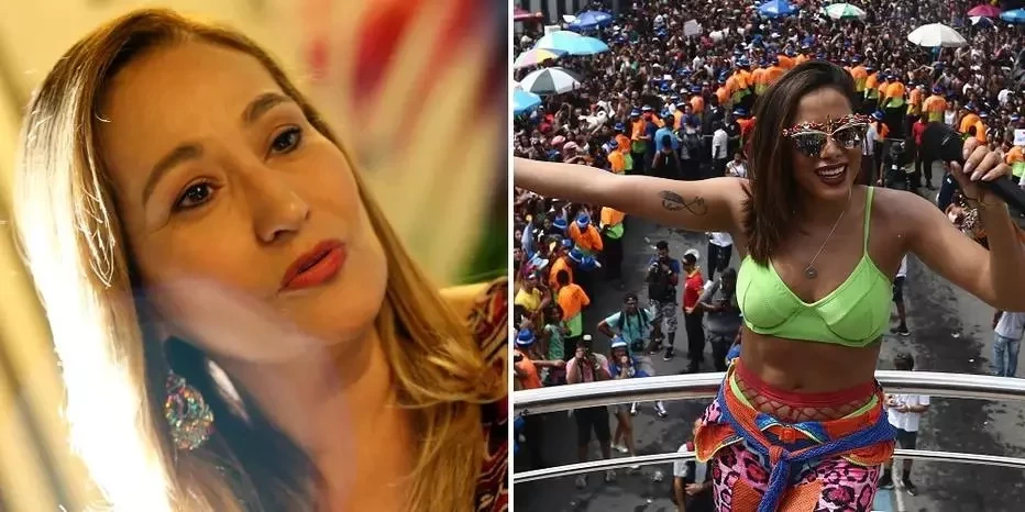 Anitta e Sônia Abrão
