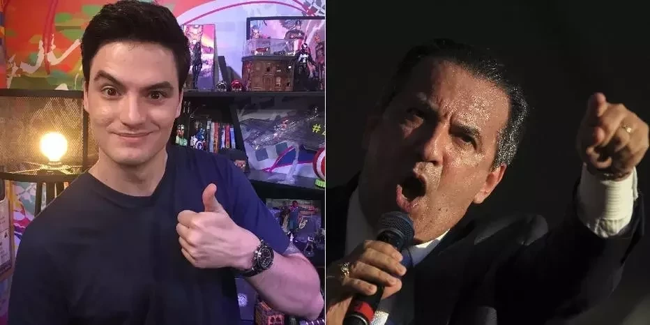 Felipe Neto e Silas Malafaia