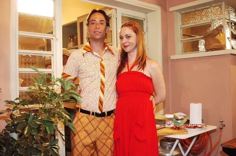 Pedro Cardoso e Guta Stresser