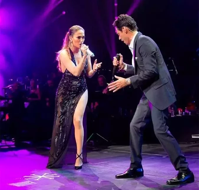 Jennifer Lopez  e  Marc Anthony