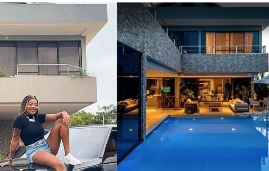 Nova mansão de Ludmilla tem 3 andares e piscina com bordas de vidro; fotos