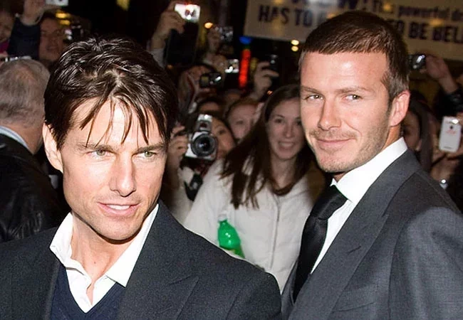 Tom Cruise e David Beckham