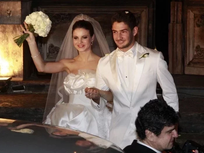 Sthefany Brito e Alexandre Pato