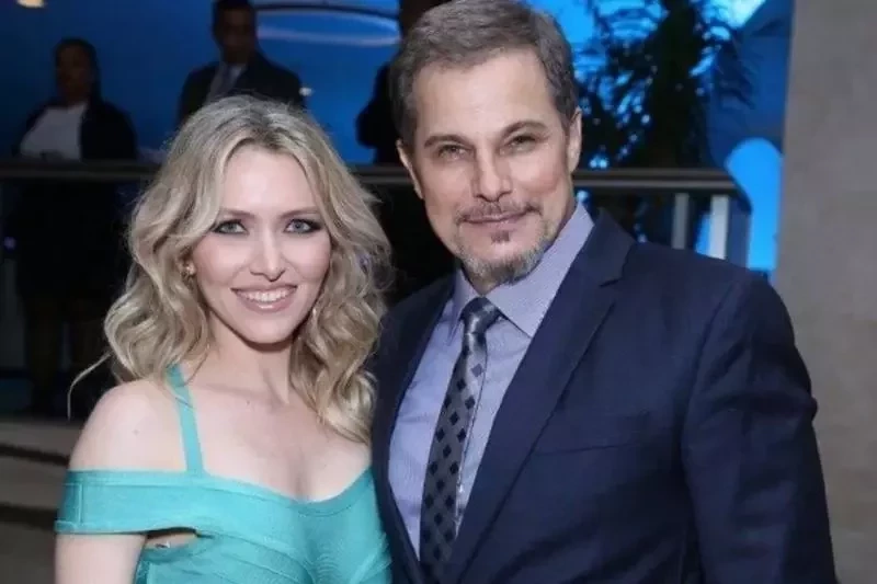 Edson Celulari e Karin Roepke