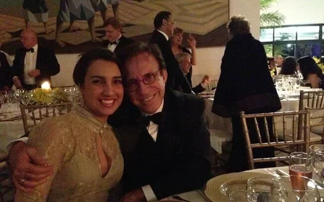 Moacyr Franco e Pâmela Noronha