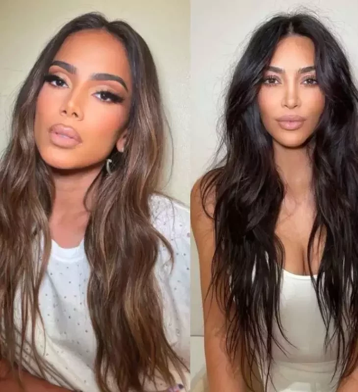 Anitta e Kim Kardashian