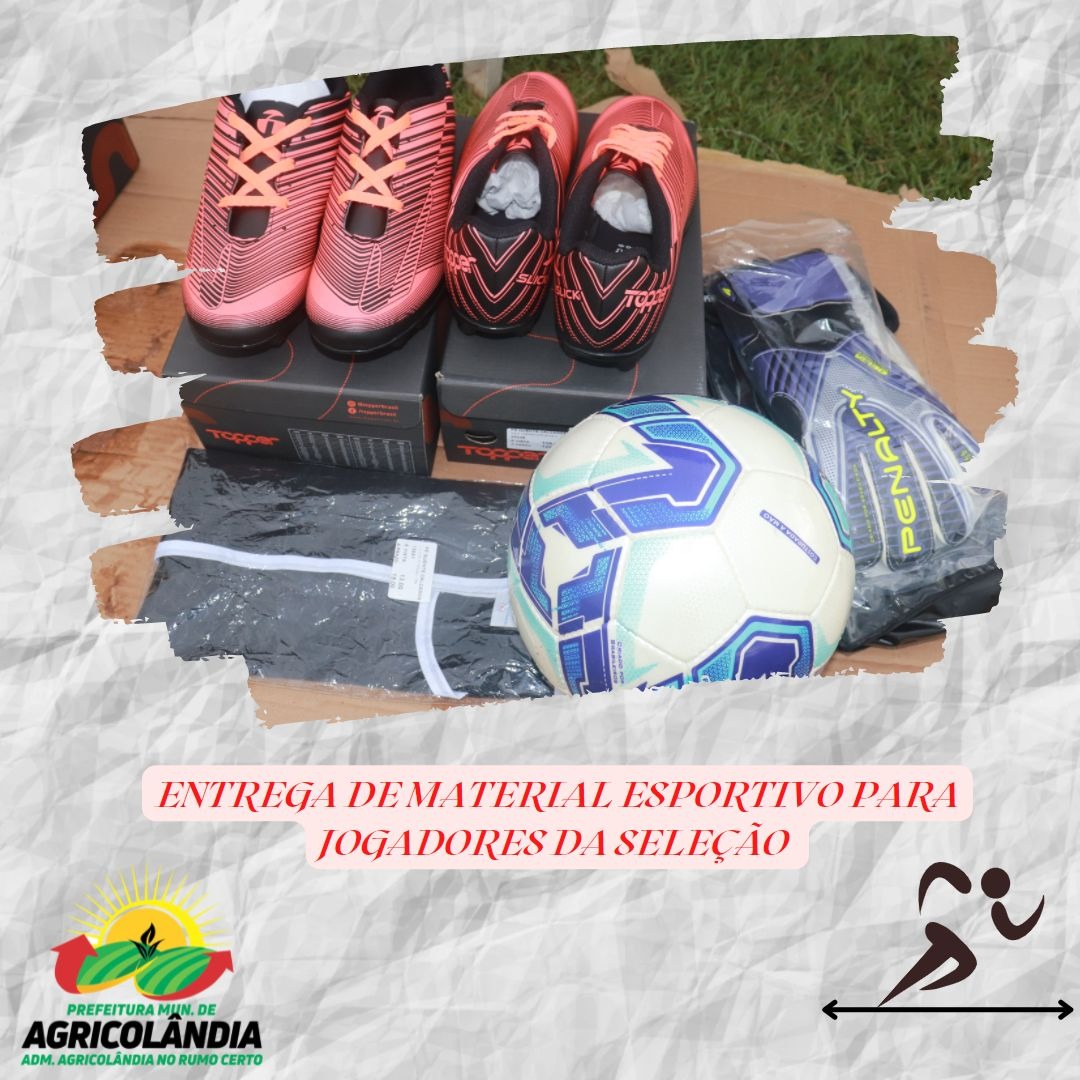 Prefeito Ítalo entrega material esportivo para os jogadores da Seleção  - Imagem 2