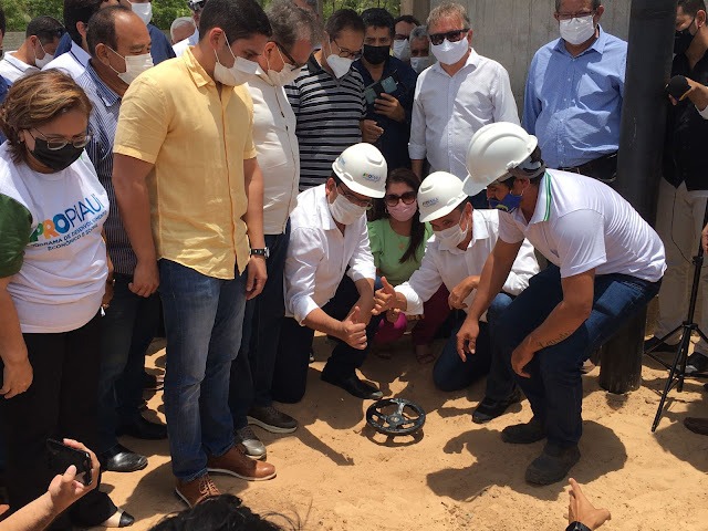 Maninha e Wellington Dias entregam primeira etapa da Adutora do Litoral - Imagem 2