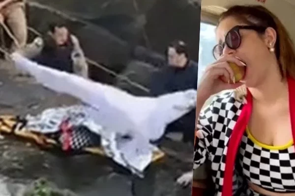 Famosos brasileiros no caixão