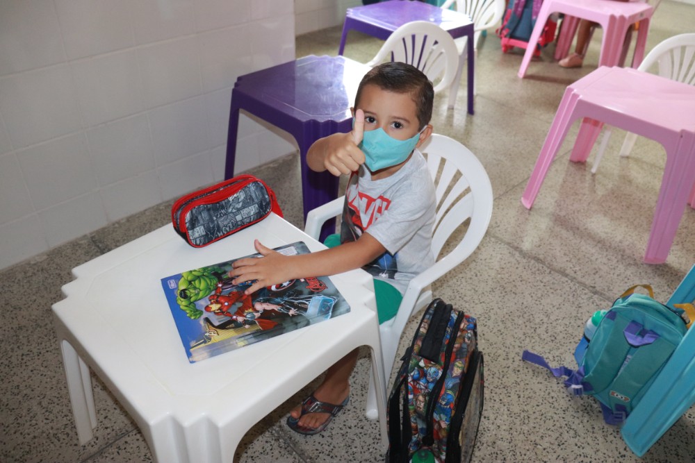 Volta às aulas presenciais da rede municipal de ensino em Agricolândia  - Imagem 2