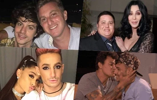 Conheça famosos que tem filhos ou irmãos gays/trans e você não sabia