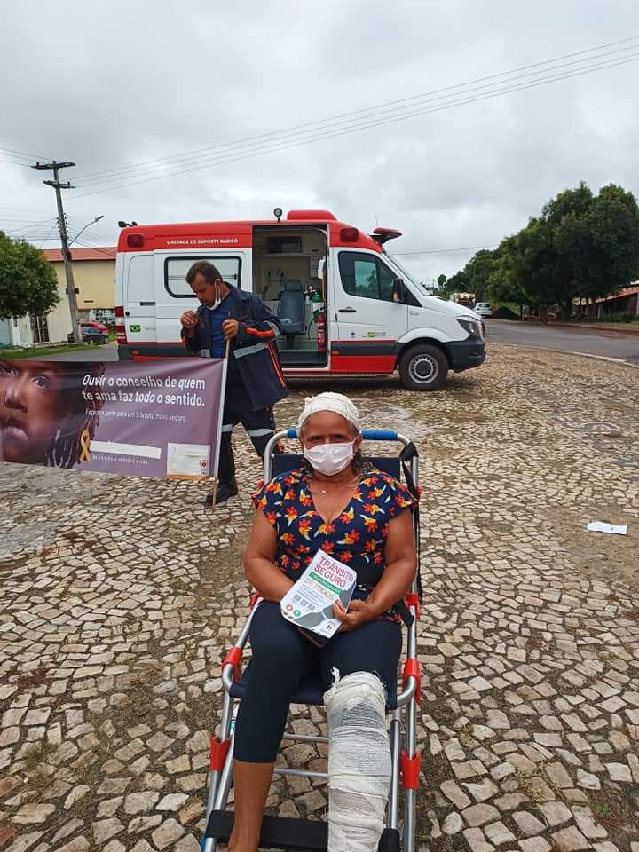 SAMU de Monsenhor Gil faz campanha para um trânsito sem tragédias - Imagem 13