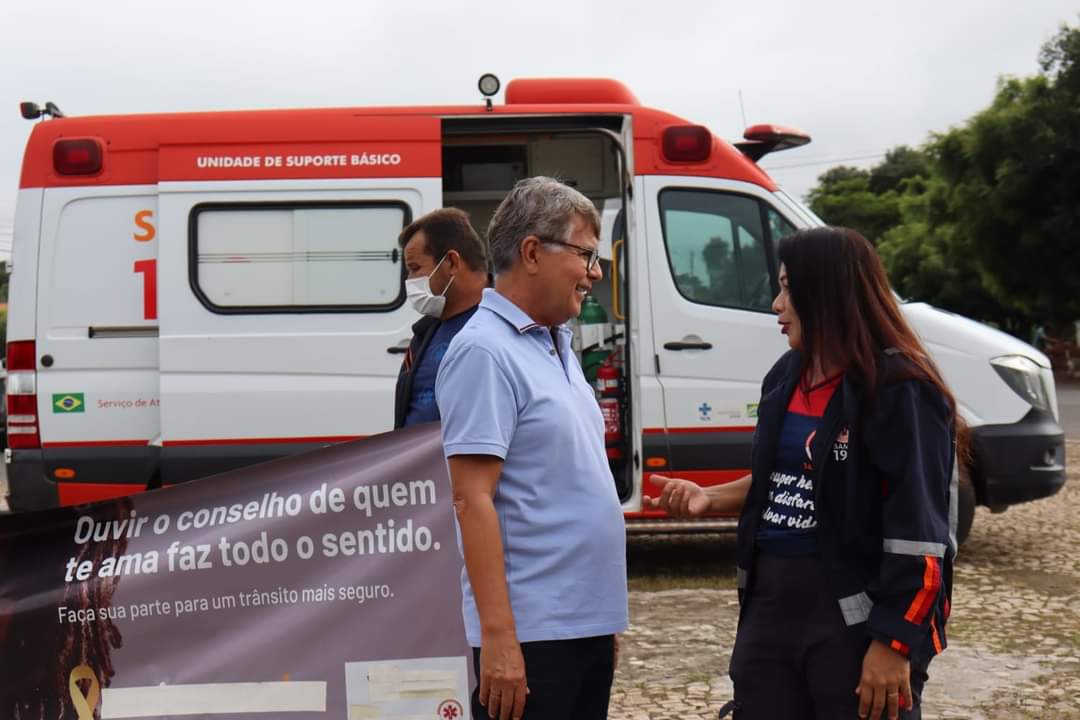 SAMU de Monsenhor Gil faz campanha para um trânsito sem tragédias - Imagem 5